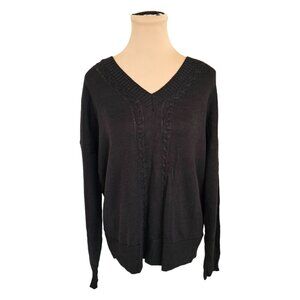 Buttercloth NWT Ageless Elegance Cable Knit Style Wool Blend Sweater Sz S